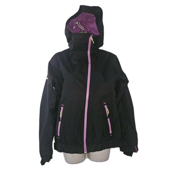 Puma Jackets & Blazers - NEW PUMA Horizon Black Sport Performance Zip Up Hoodie Jacket Waterproof Size XS